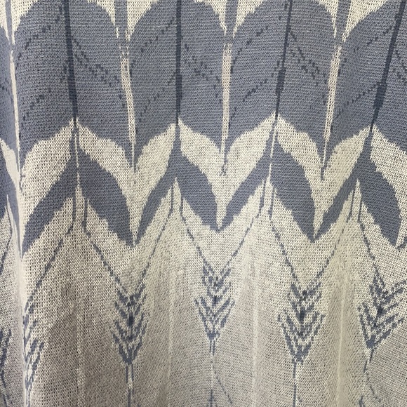 Pendleton // Open Front Patterned Cardigan - Picture 4 of 5